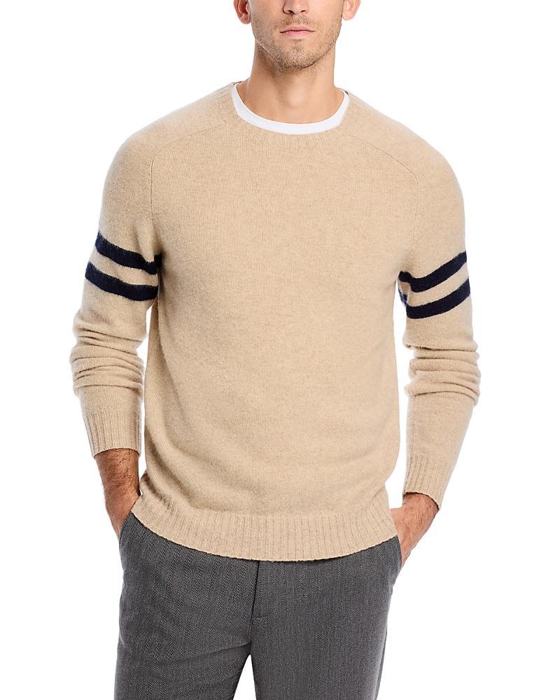 The Mens Store at Bloomingdales Striped Sleeves Sweater Product Image