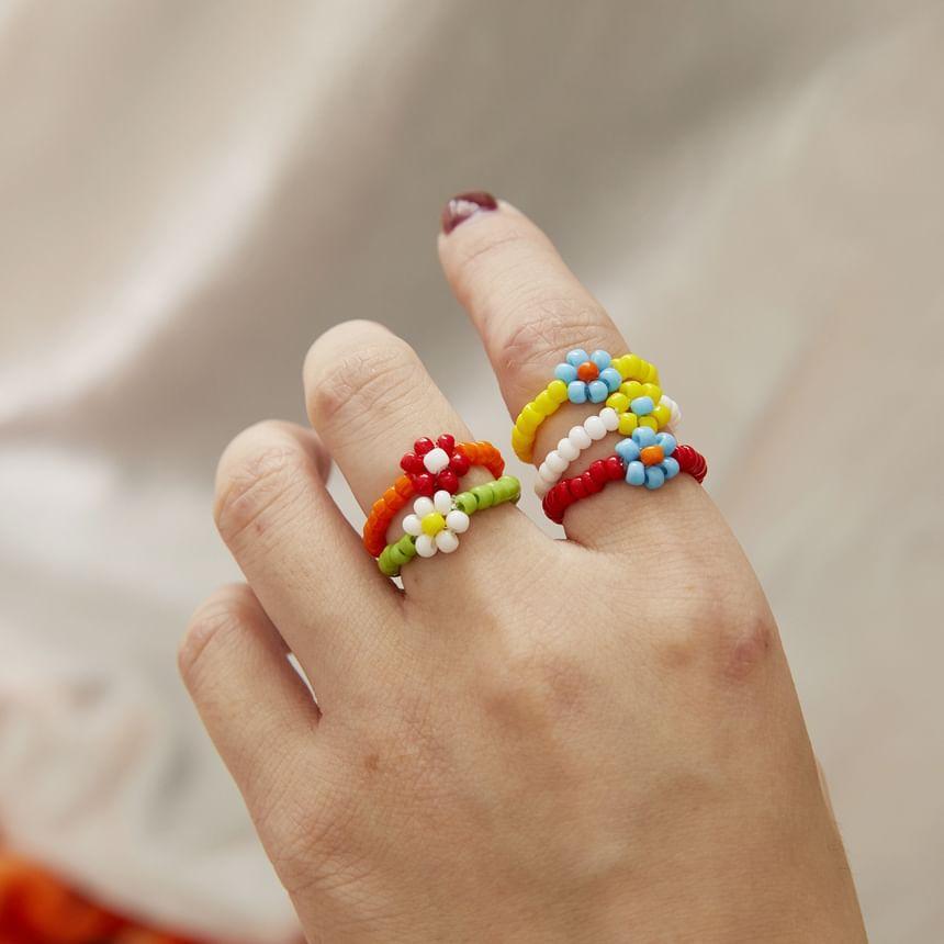 Flower Elastic Ring Product Image