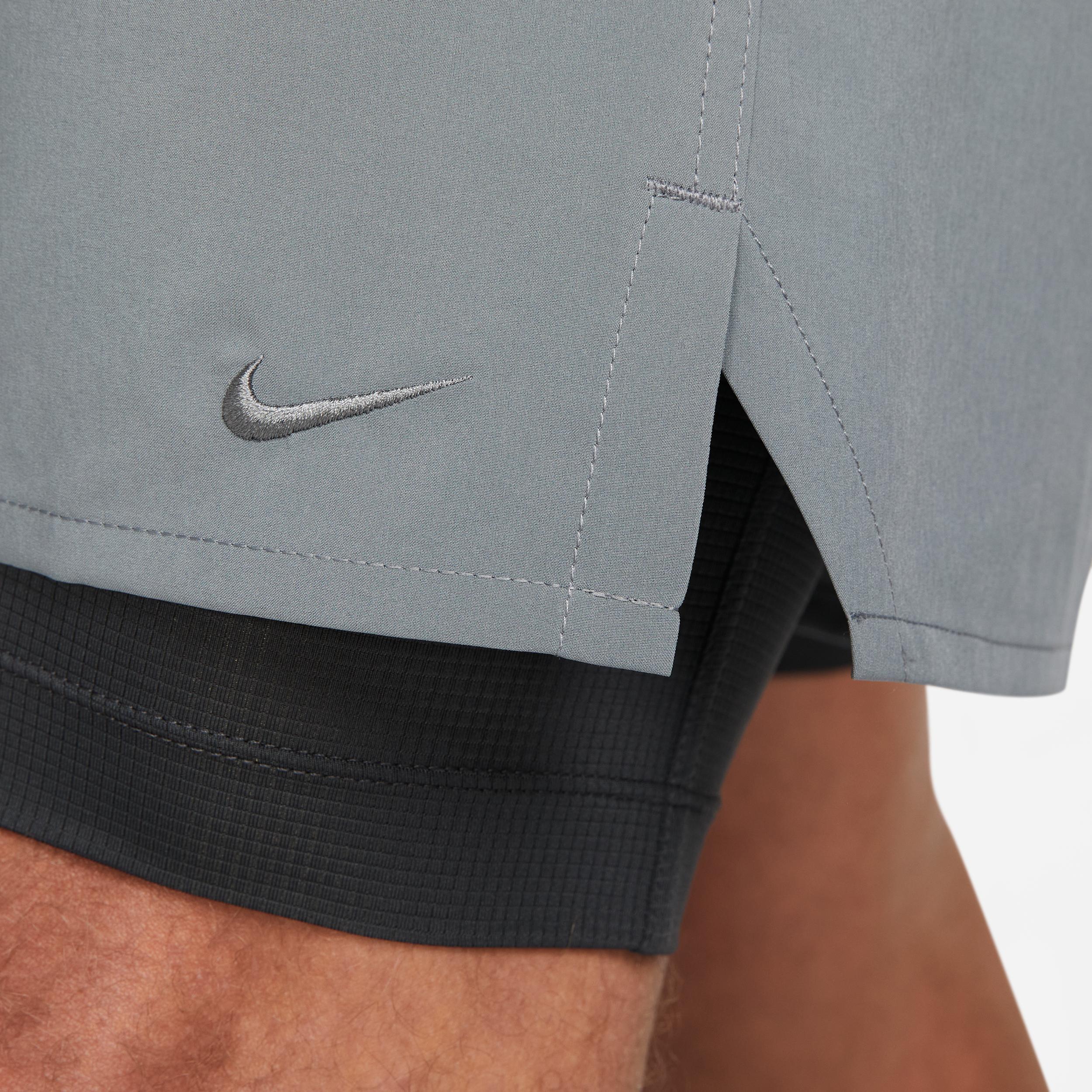 Nike Mens Unlimited Dri-FIT 7 2-in-1 Versatile Shorts | DV9334-084 Product Image