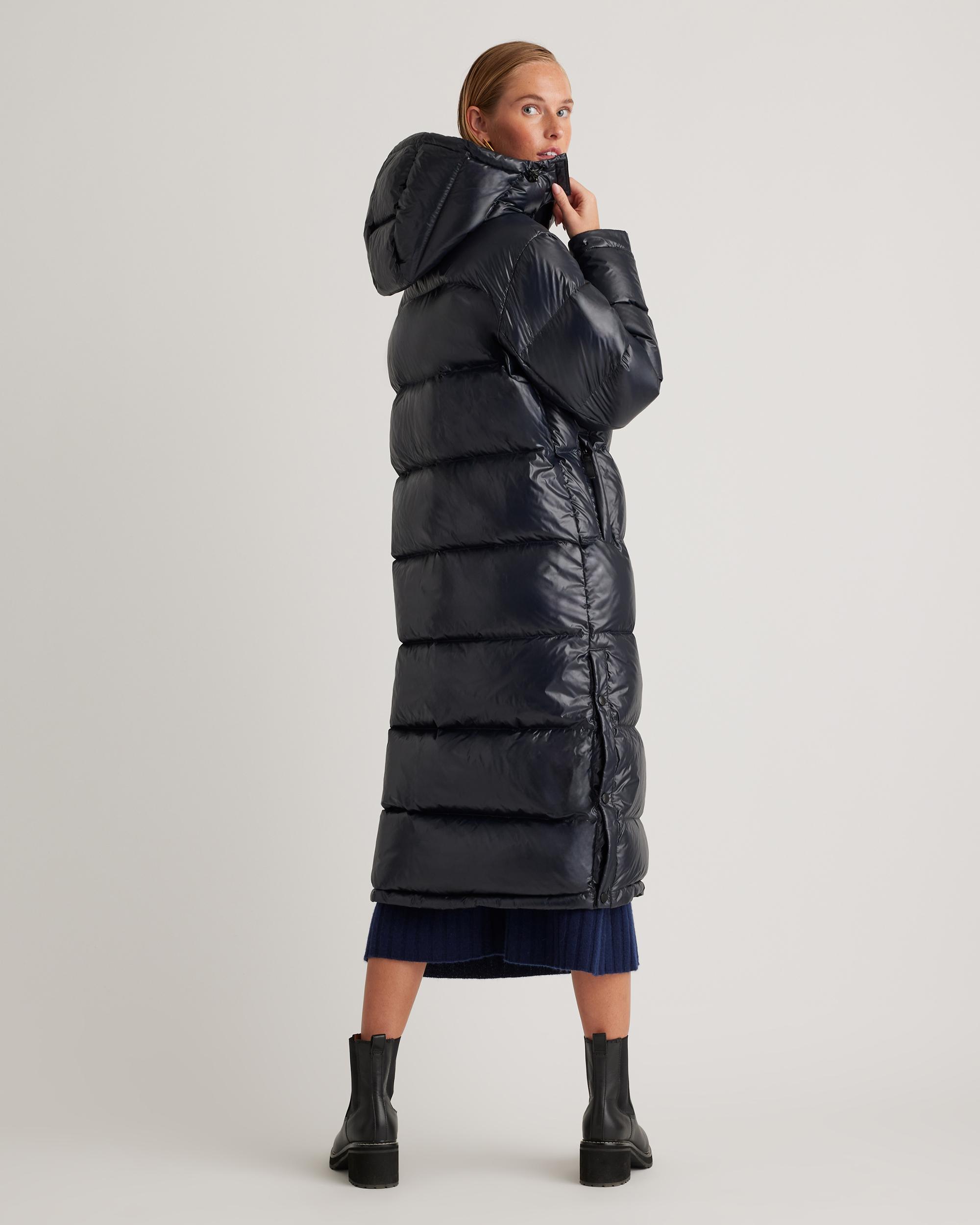 Quince | Women's Responsible Down Long Puffer Jacket Size XS, Recycled Polyester Product Image