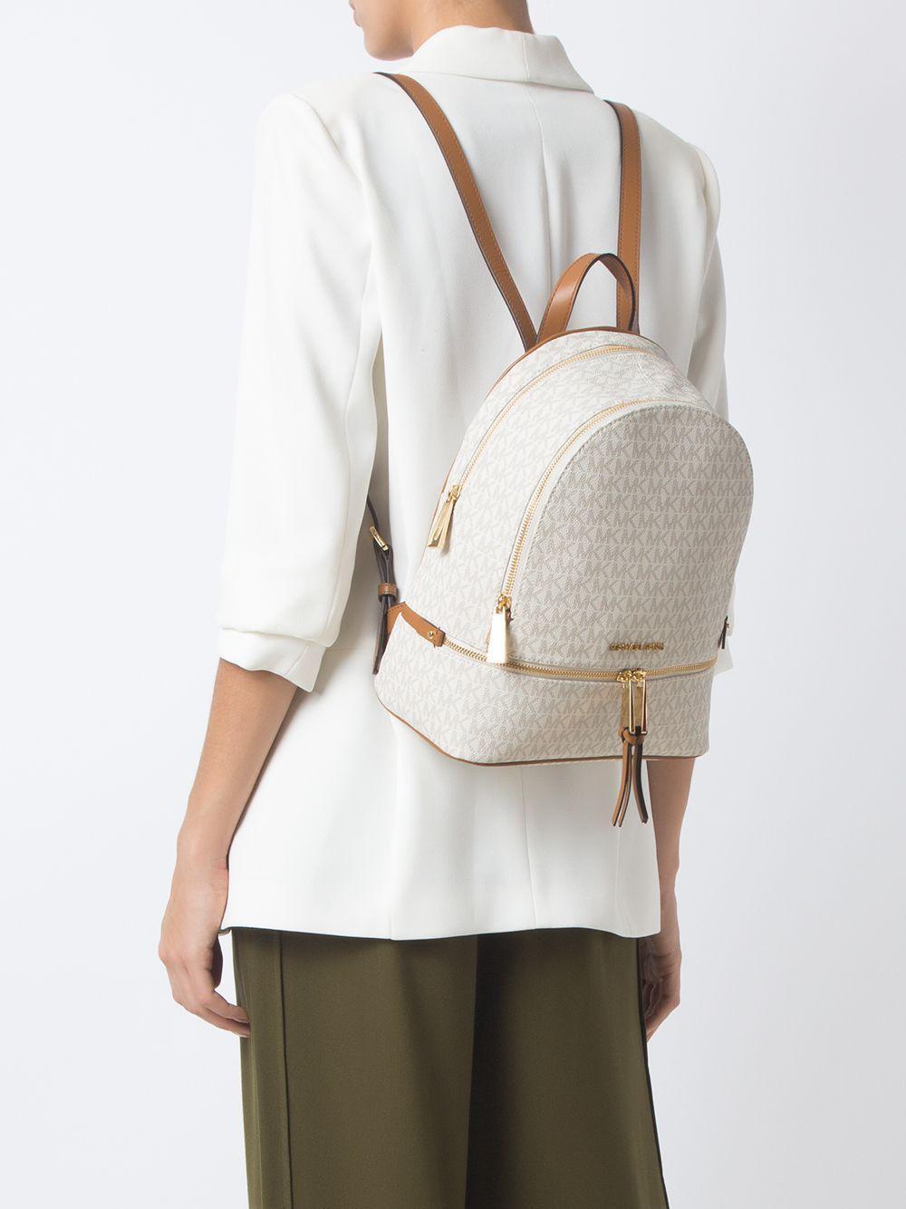 medium Rhea logo-print backpack Product Image