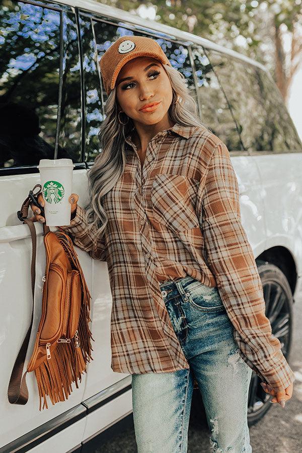 Autumn Sunshine Flannel In Brown Product Image