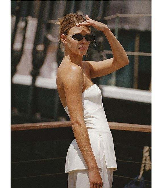 French Connection Coordinating Azra Twill Strapless Top Product Image