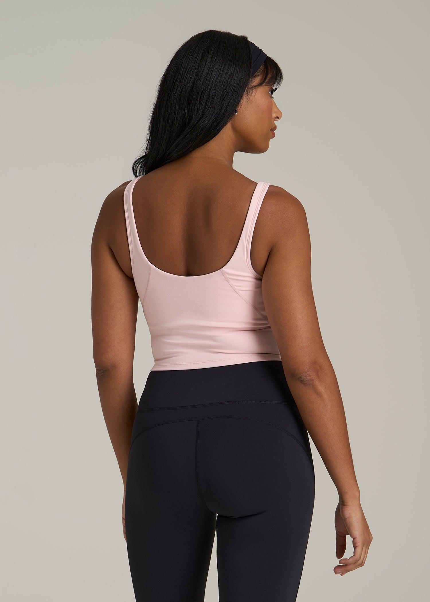 Balance Tank Top for Tall Women in Hush Pink Female Product Image