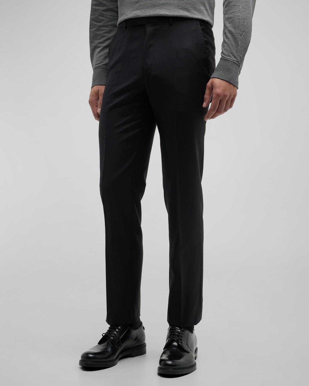 Mens Trofeo Slim-Straight Trousers Product Image