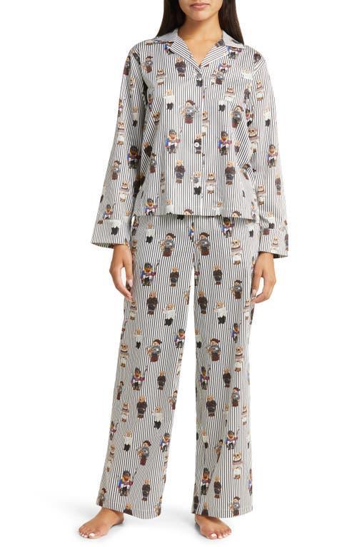 Bear Woven Pajama Set Product Image