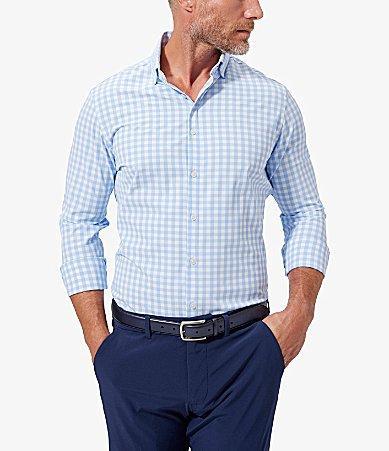 MizzenMain Leeward Gingham Performance Stretch Long Product Image