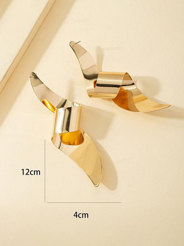 Geometric Drop Earrings Product Image