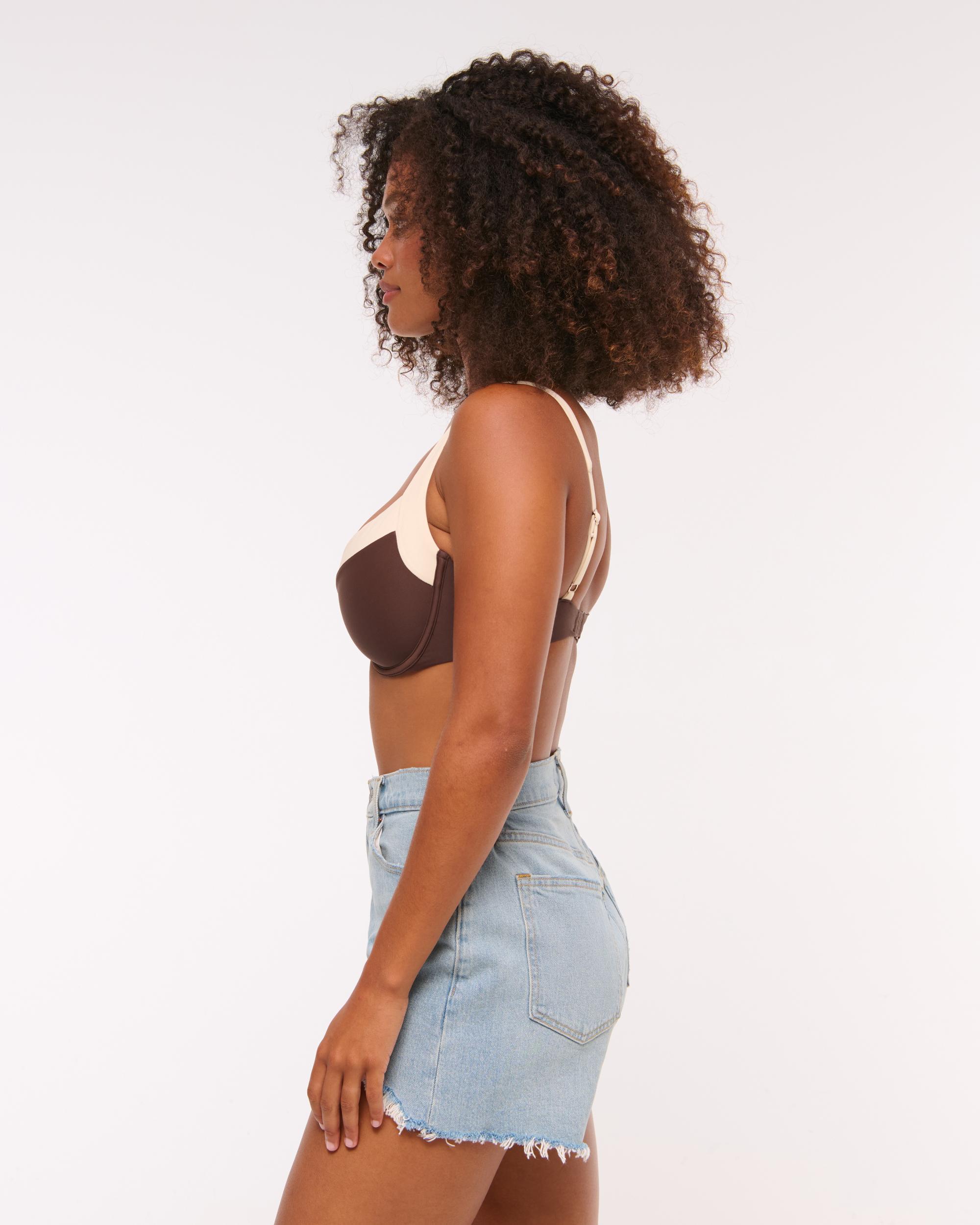 Curve Love Wide Strap Underwire Bikini Top Product Image