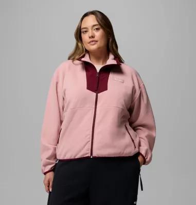 Columbia Womens Sequoia Grove Full Zip Fleece - Plus Size- Product Image
