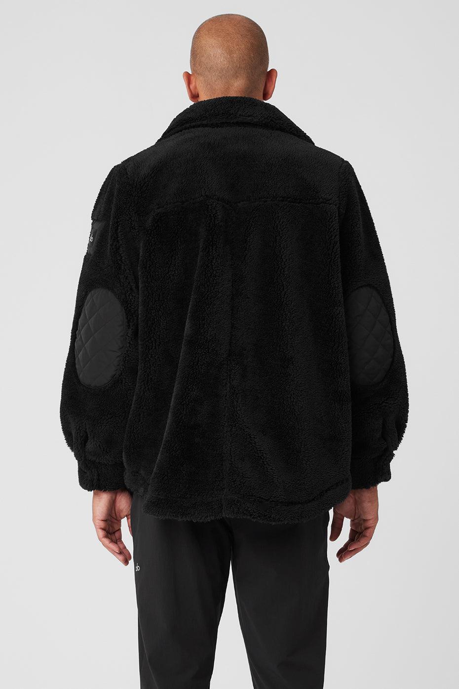 Sherpa Edge Shacket - Black Product Image