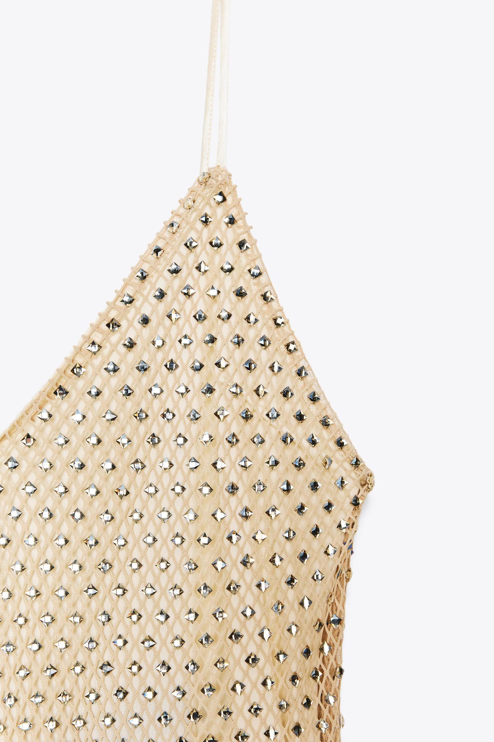 RHINESTONE MAXI DRESS Product Image