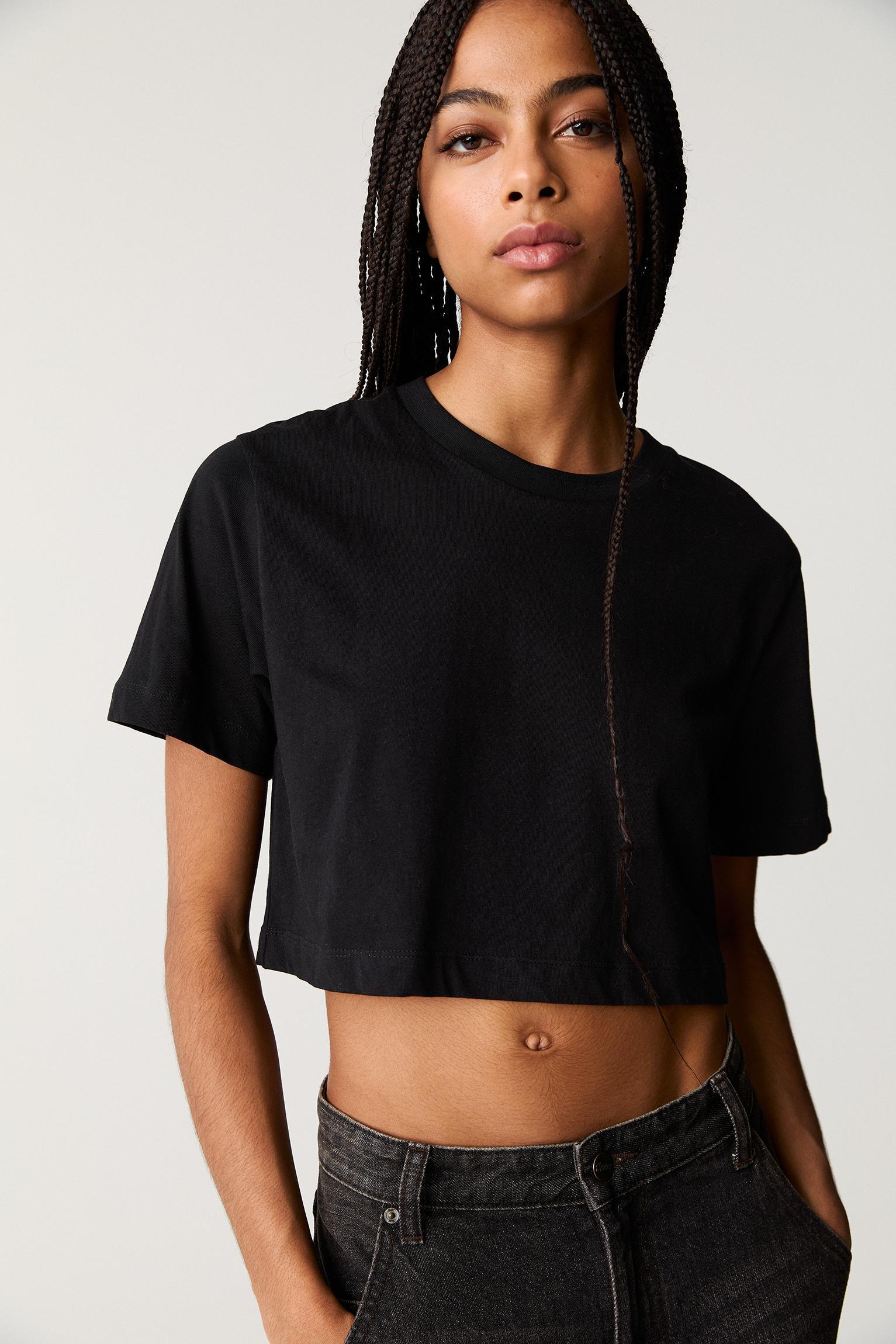 Basic cropped T-shirt Product Image
