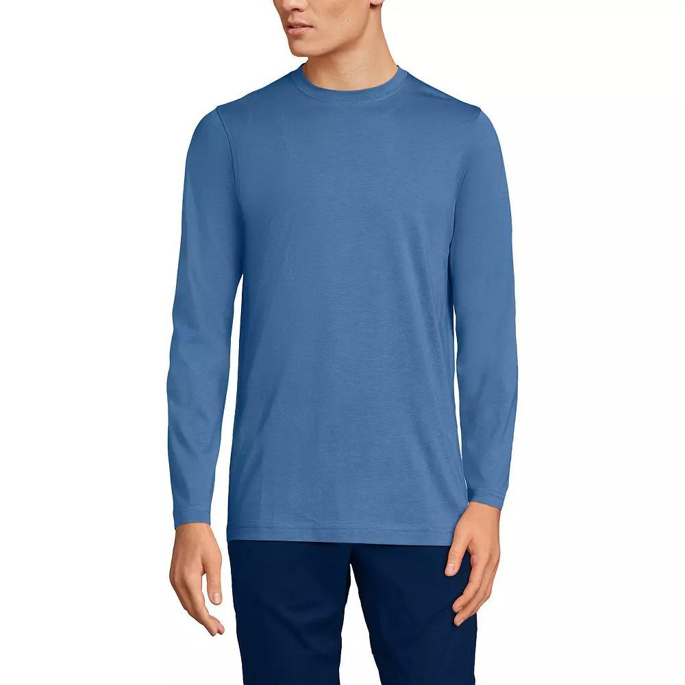 Men's Lands' End Classic-Fit Supima Tee,  Product Image