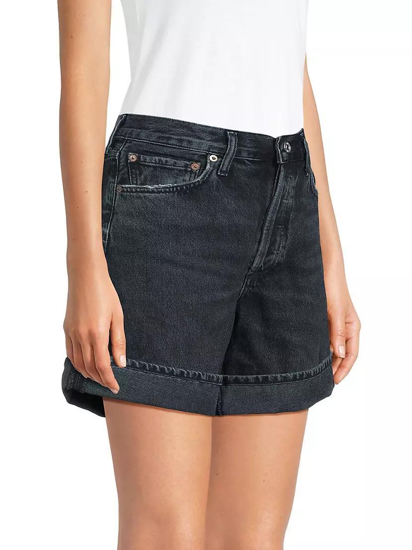 Dame Long Denim Shorts Product Image