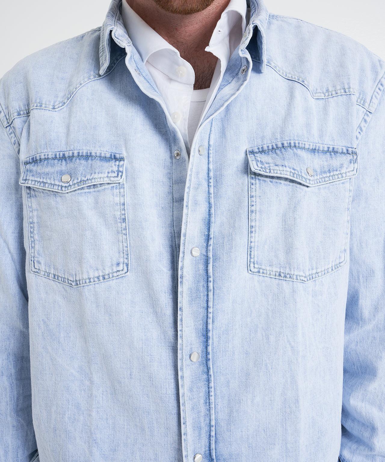 Denim shirt Product Image