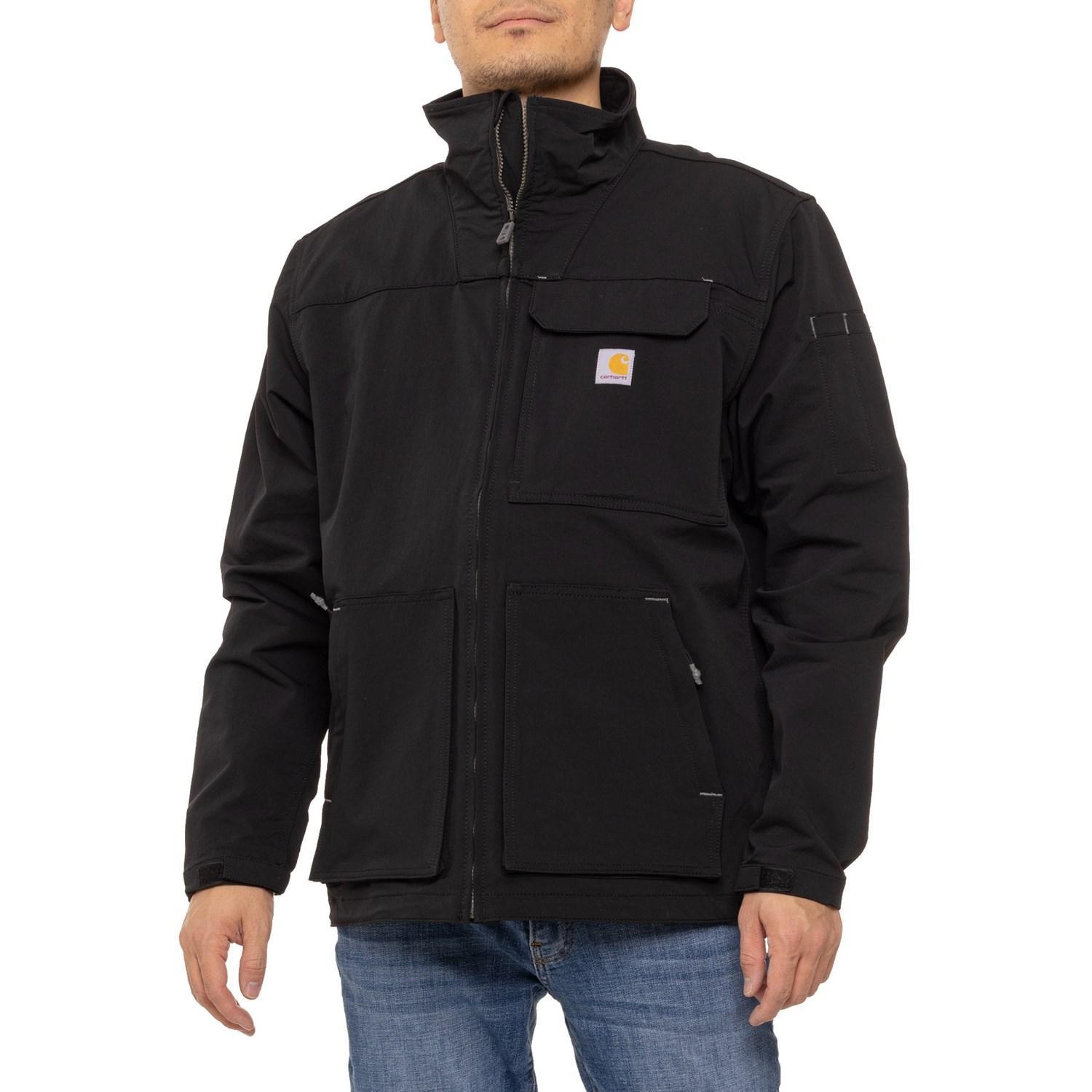 Carhartt 105342 Big and Tall Super Dux Relaxed Fit Lightweight Mock-Neck Jacket - Factory Seconds Product Image