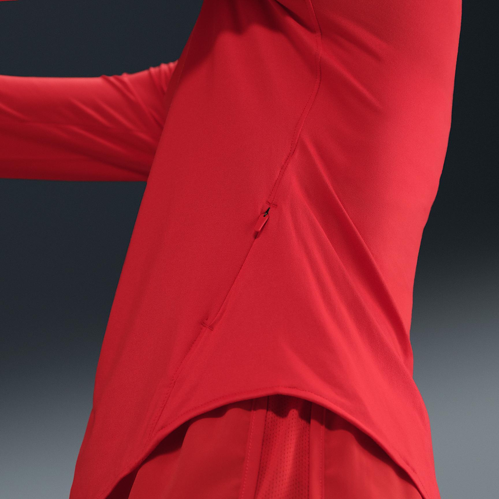 Nike Womens Swift Dri-FIT UV Long-Sleeve Crew-Neck Running Top | HQ0503-010 Product Image