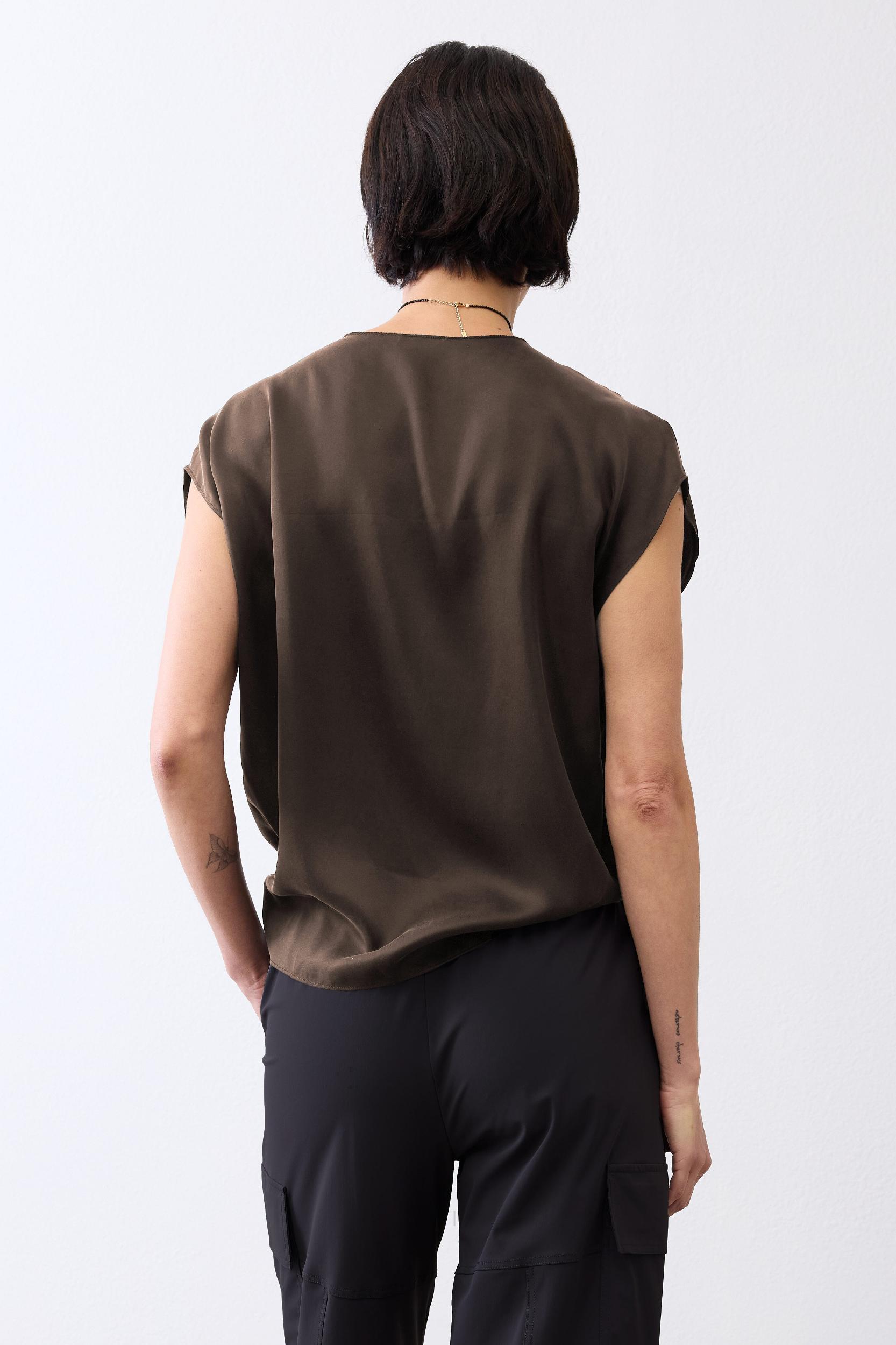 The All Day Washable Silk Top Product Image