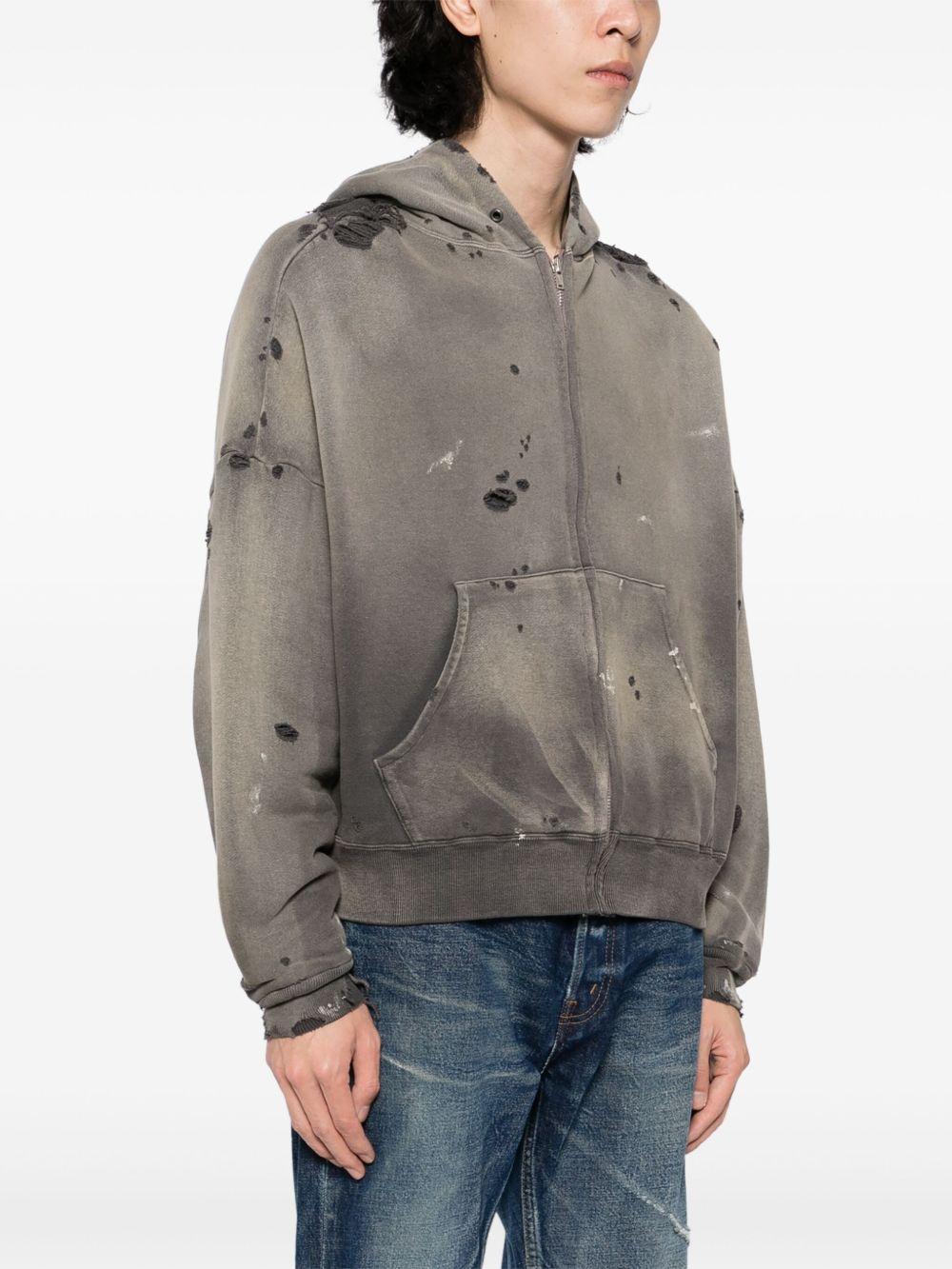 zip-up hoodie Product Image