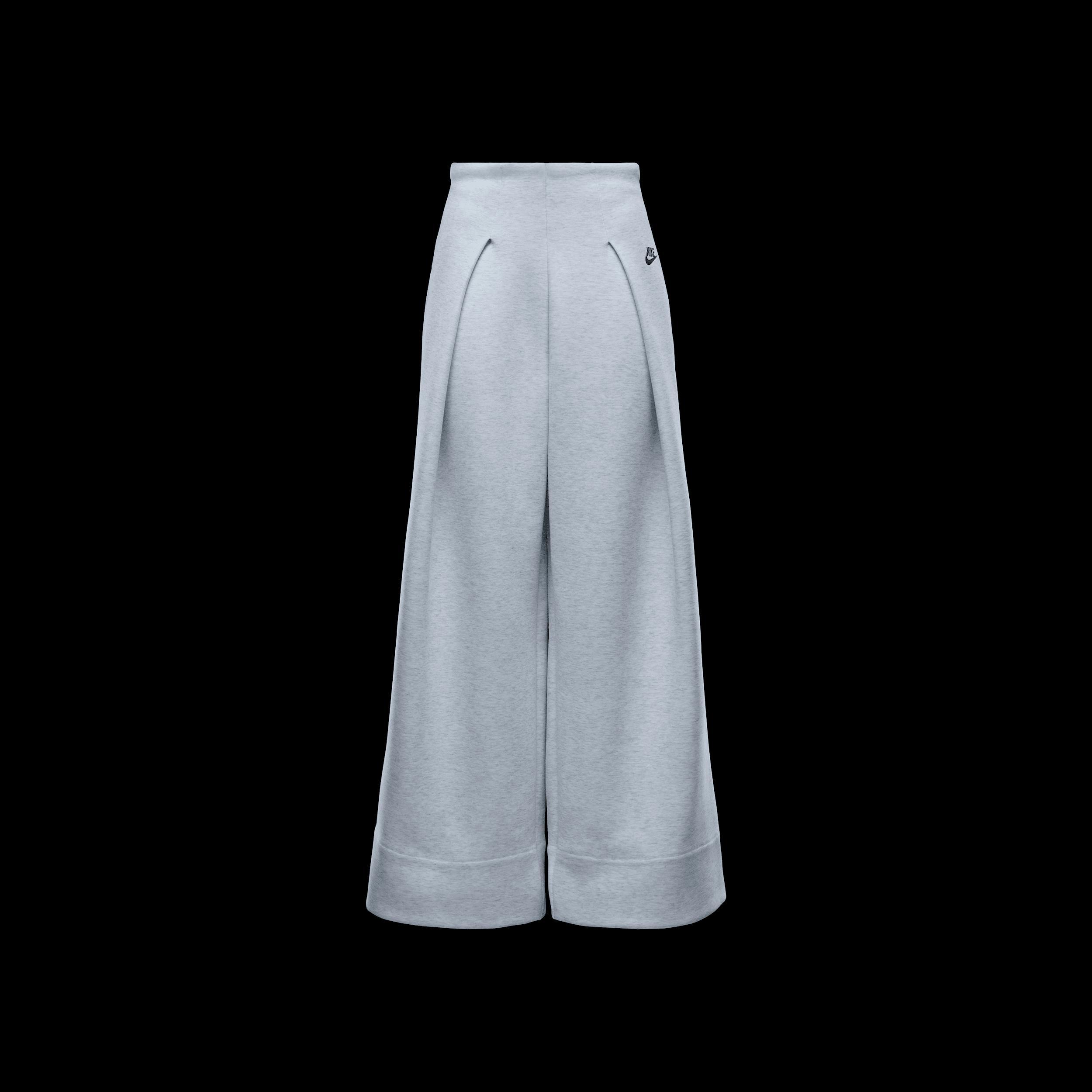 Womens Nike Sportswear Tech Fleece High-Waisted Pleated Pants | FV8052-013 Product Image