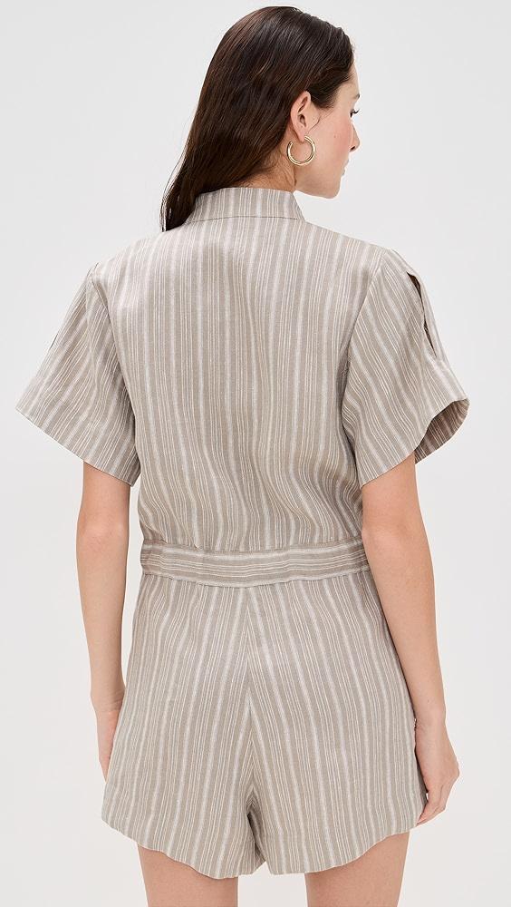 HEVRON Taryn Romper | Shopbop Product Image