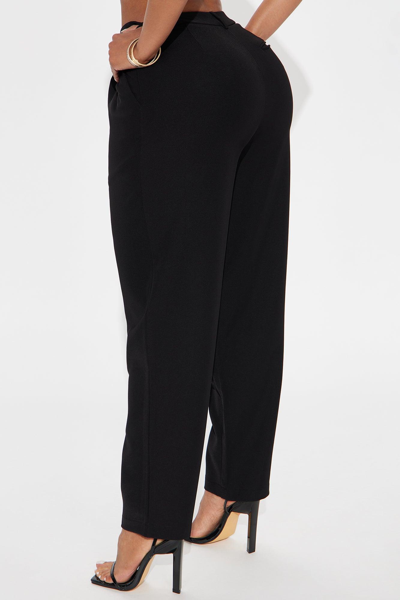 Said Something Trouser - Black Female Product Image