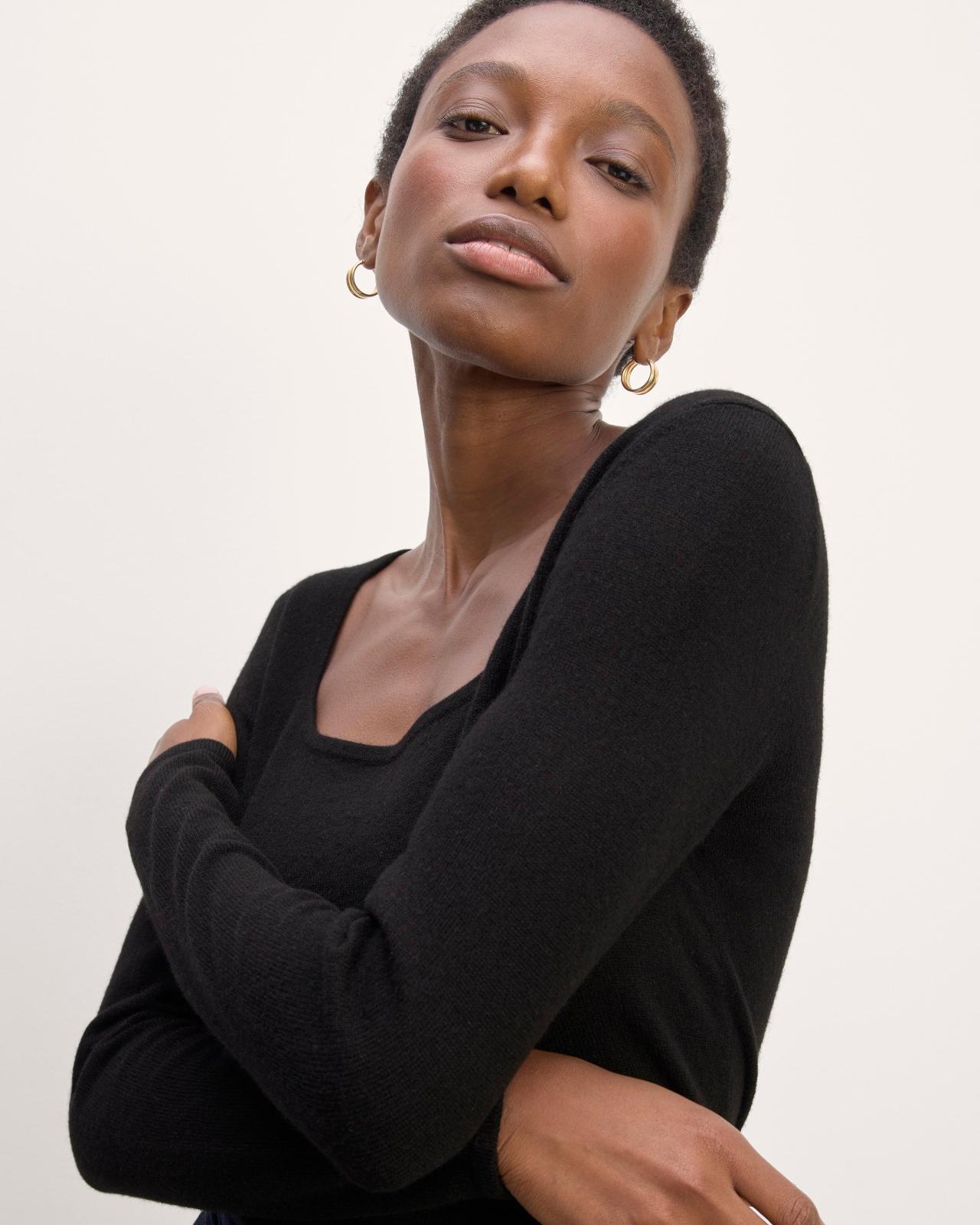 Womens Square Neck in Cashmere Sweater by Everlane Product Image