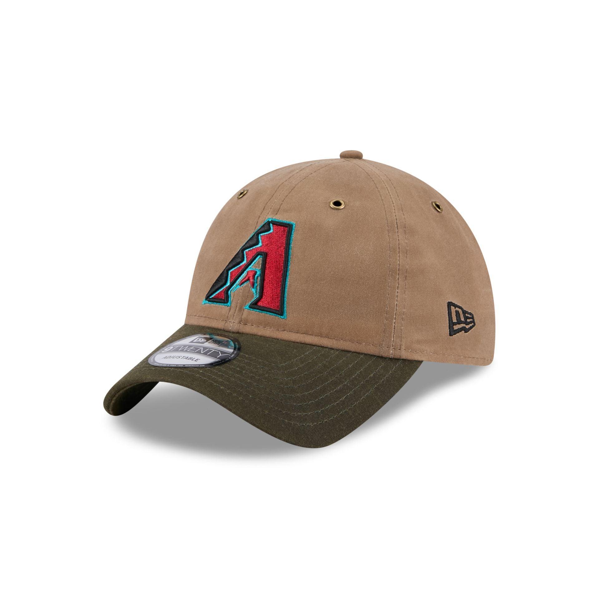 Arizona Diamondbacks Wax Canvas 9TWENTY Adjustable Hat Male Product Image