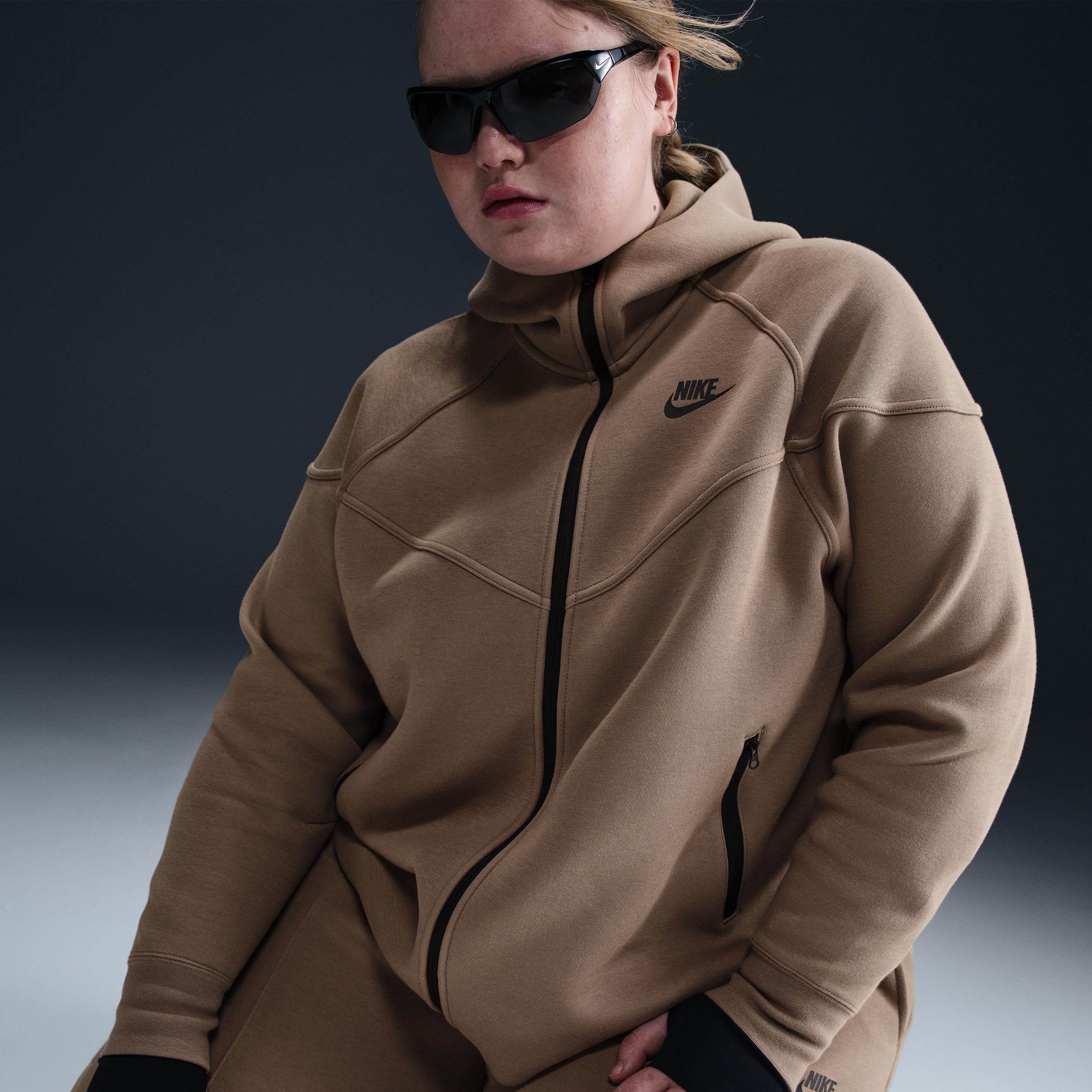 Nike Sportswear Tech Fleece Windrunner Women's Full-Zip Hoodie (Plus Size) Product Image