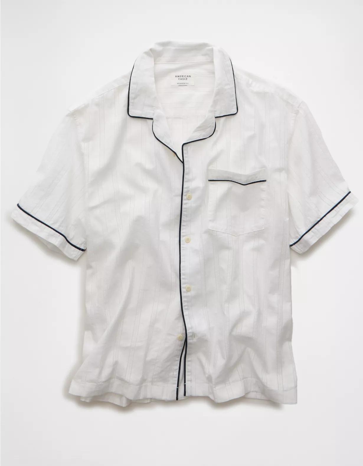 AE Poolside Button-Up Shirt Product Image