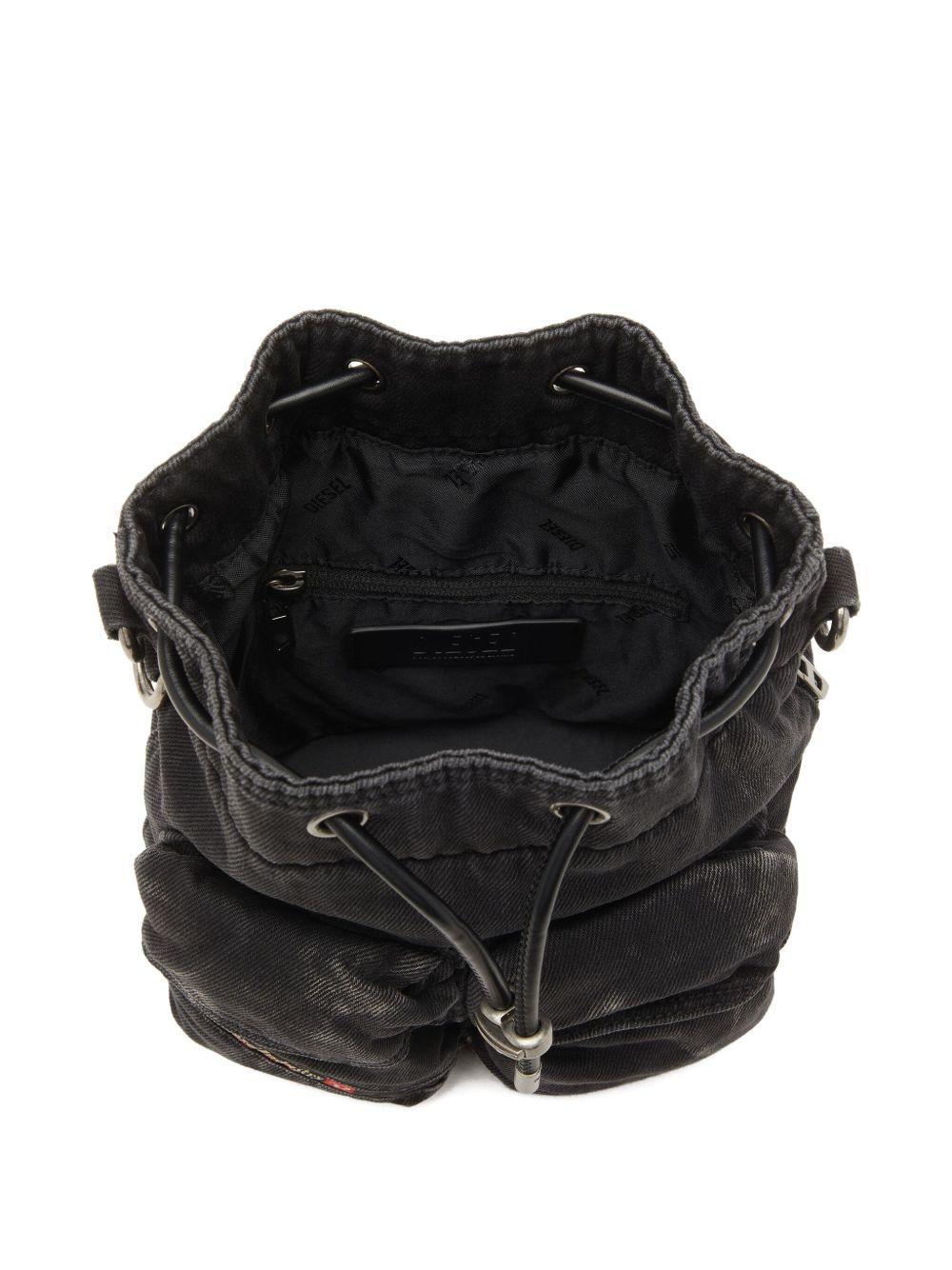 drawstring pocket shoulder bag Product Image