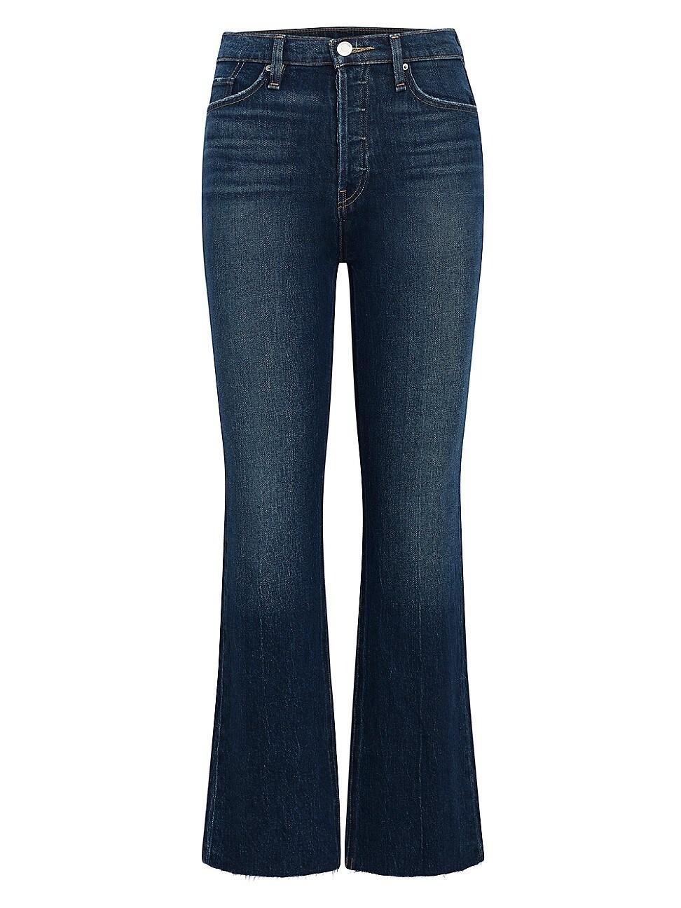 Womens Faye High-Rise Boot-Cut Jeans Product Image