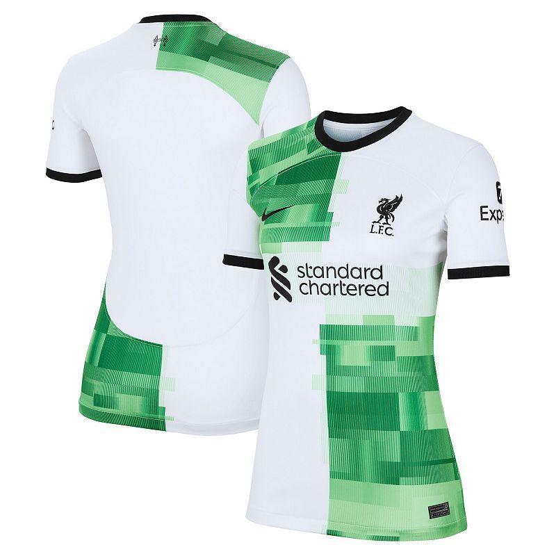 Women's Nike  White Liverpool 2023/24 Away Replica Jersey, Size: Small, Lvp White Product Image