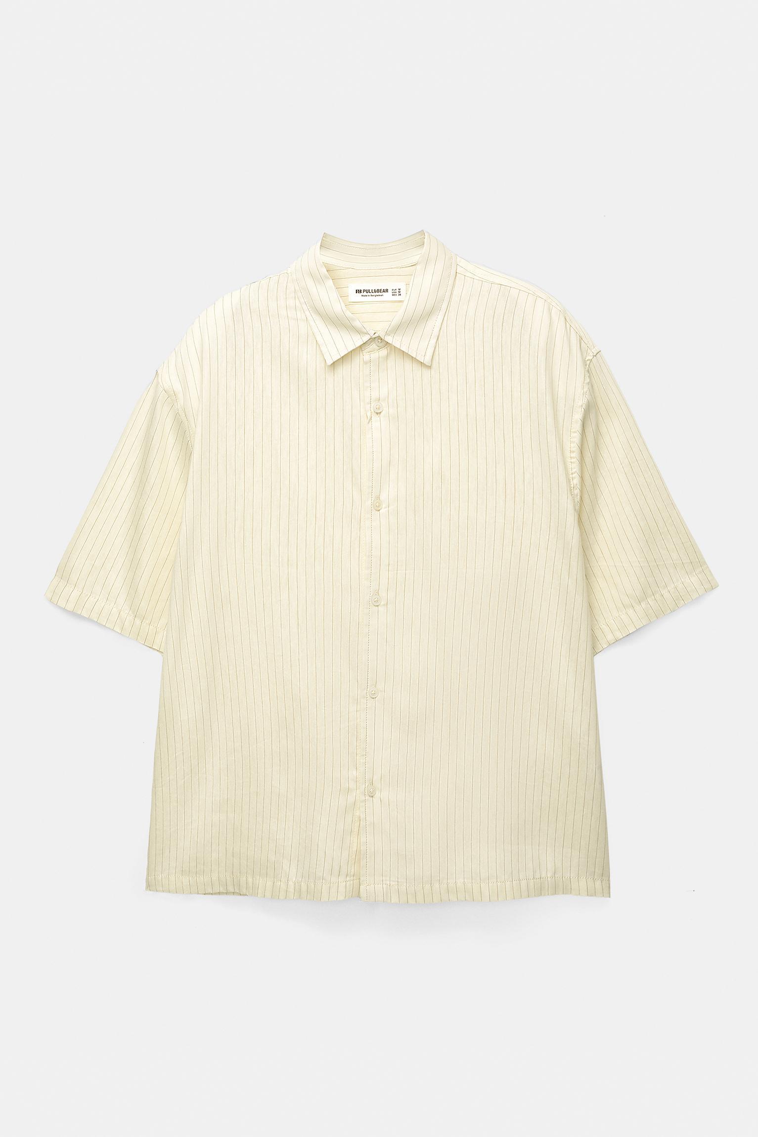 Striped short sleeve shirt Product Image