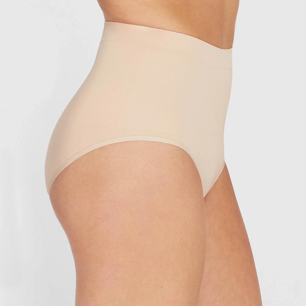 ASSETS by SPANX Womens All Around Smoother Briefs - Beige XL Product Image