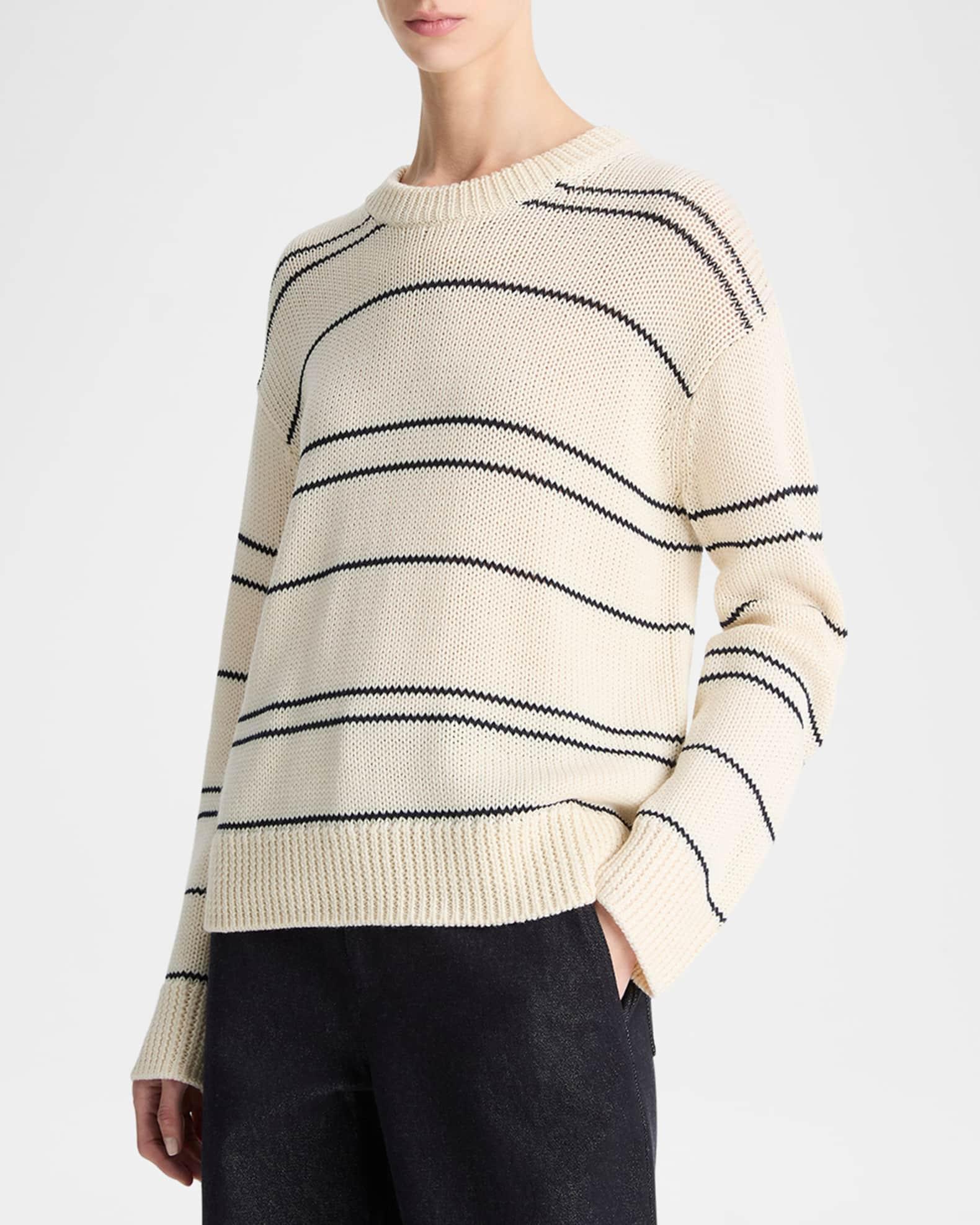 Stripe Crewneck Sweater Product Image