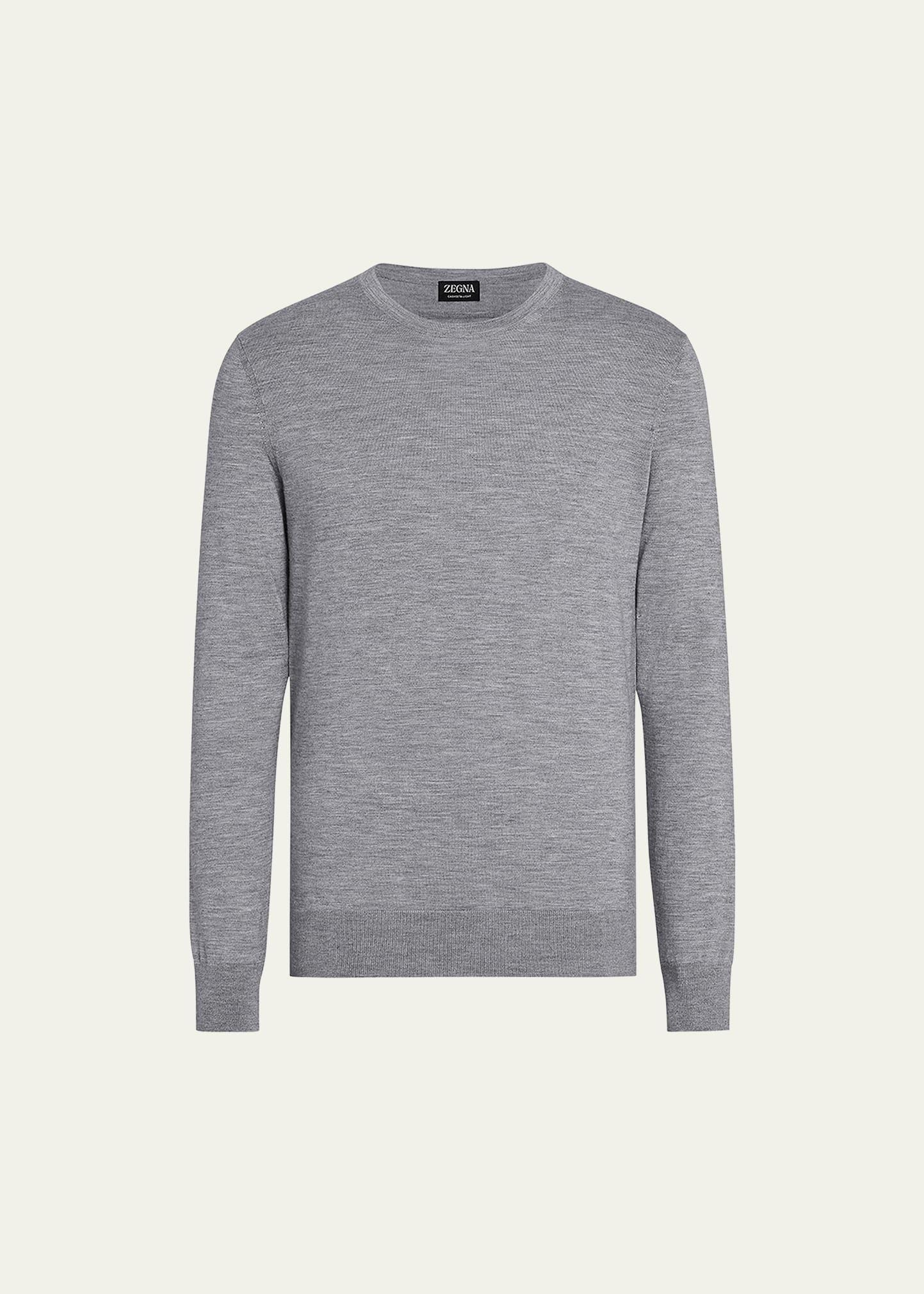 Zegna Cashseta Light Crewneck Sweater Product Image