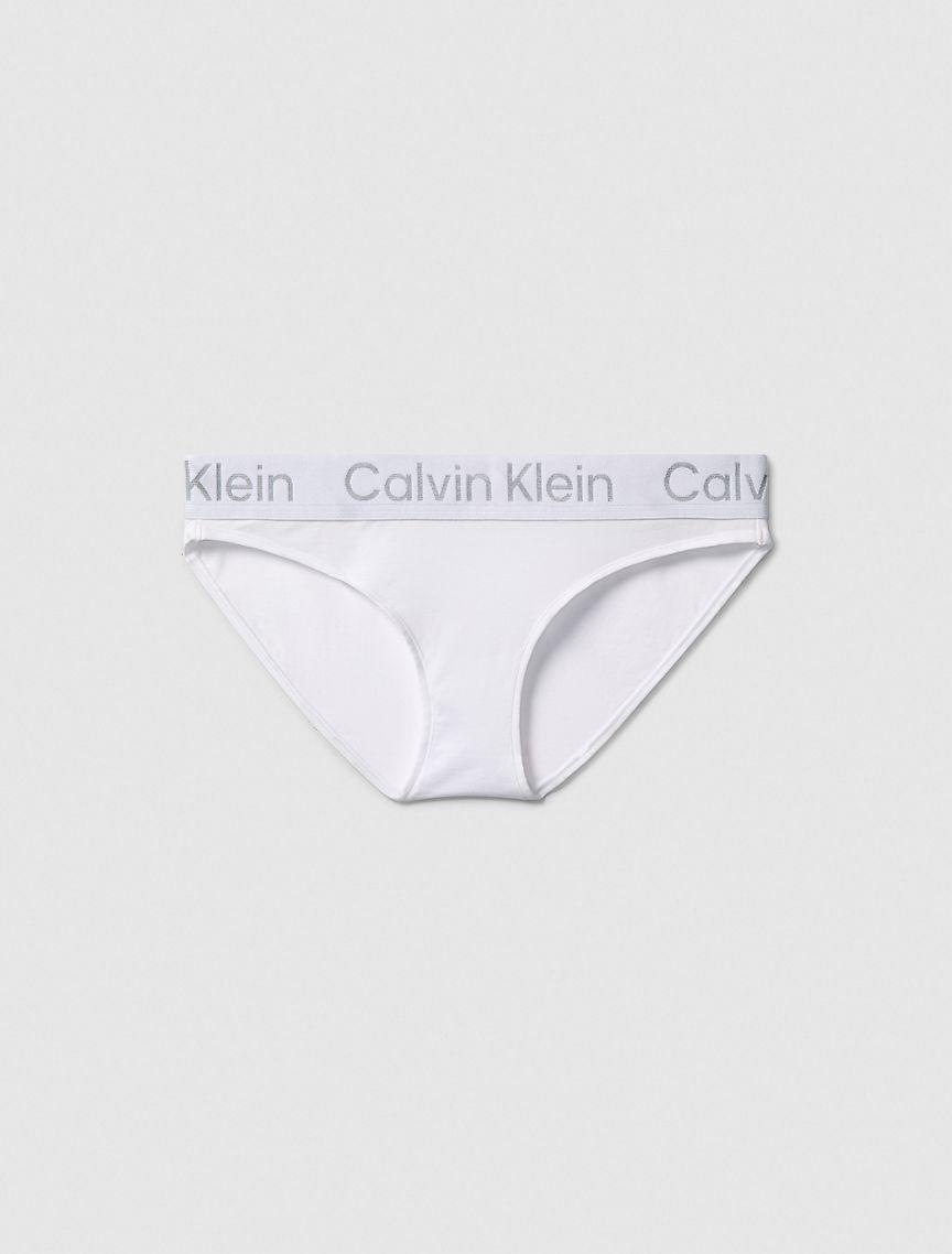 Calvin Klein Womens Icon Cotton Modal Bikini - Black - L Product Image