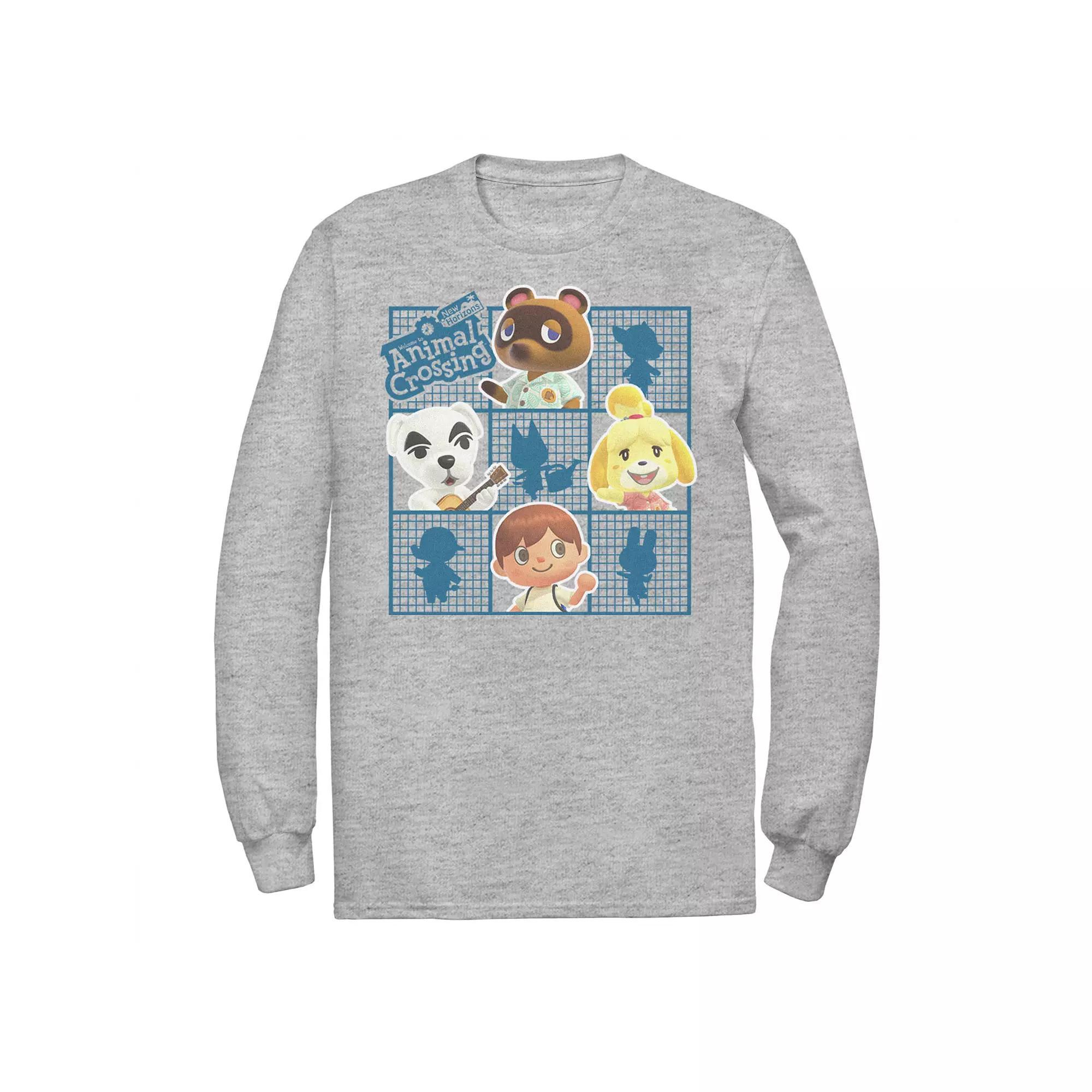 Men's Animal Crossing Group Shot Grid Tee,  Product Image