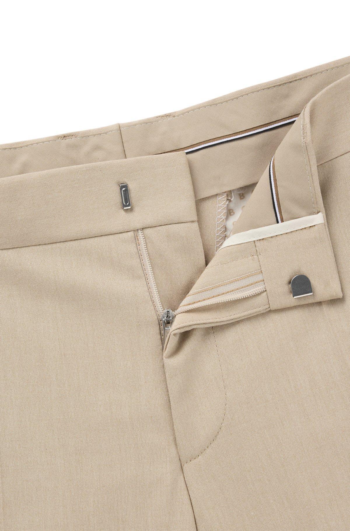 Formal trousers in stretch chiffon Product Image