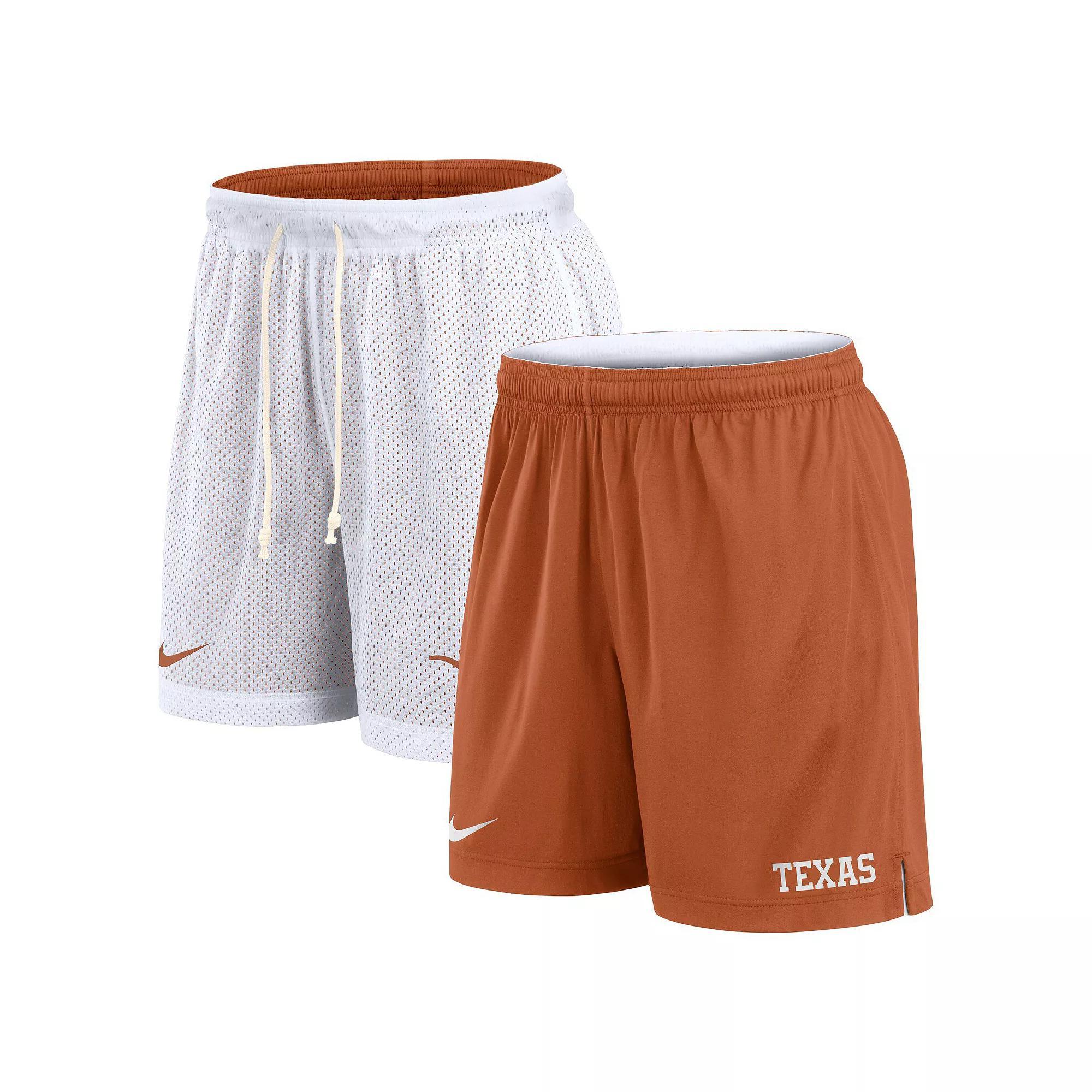 Men's Nike White/Scarlet Ohio State Buckeyes Primetime Reversible Performance Shorts,  Product Image