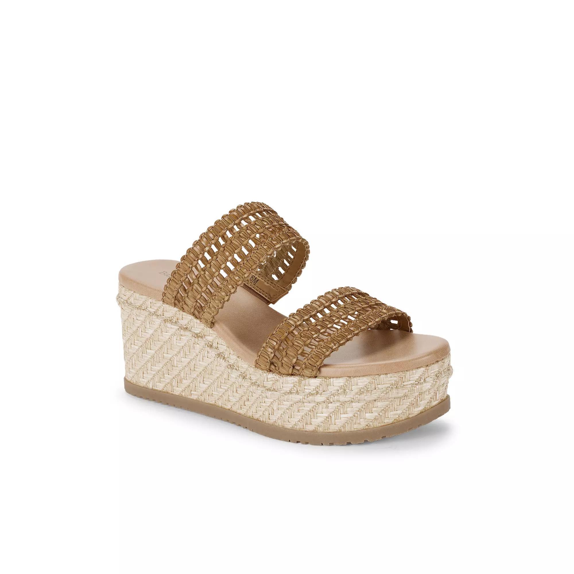 Baretraps Sophie Women's Wedge Sandals, Size: 6.5, Caramel Product Image