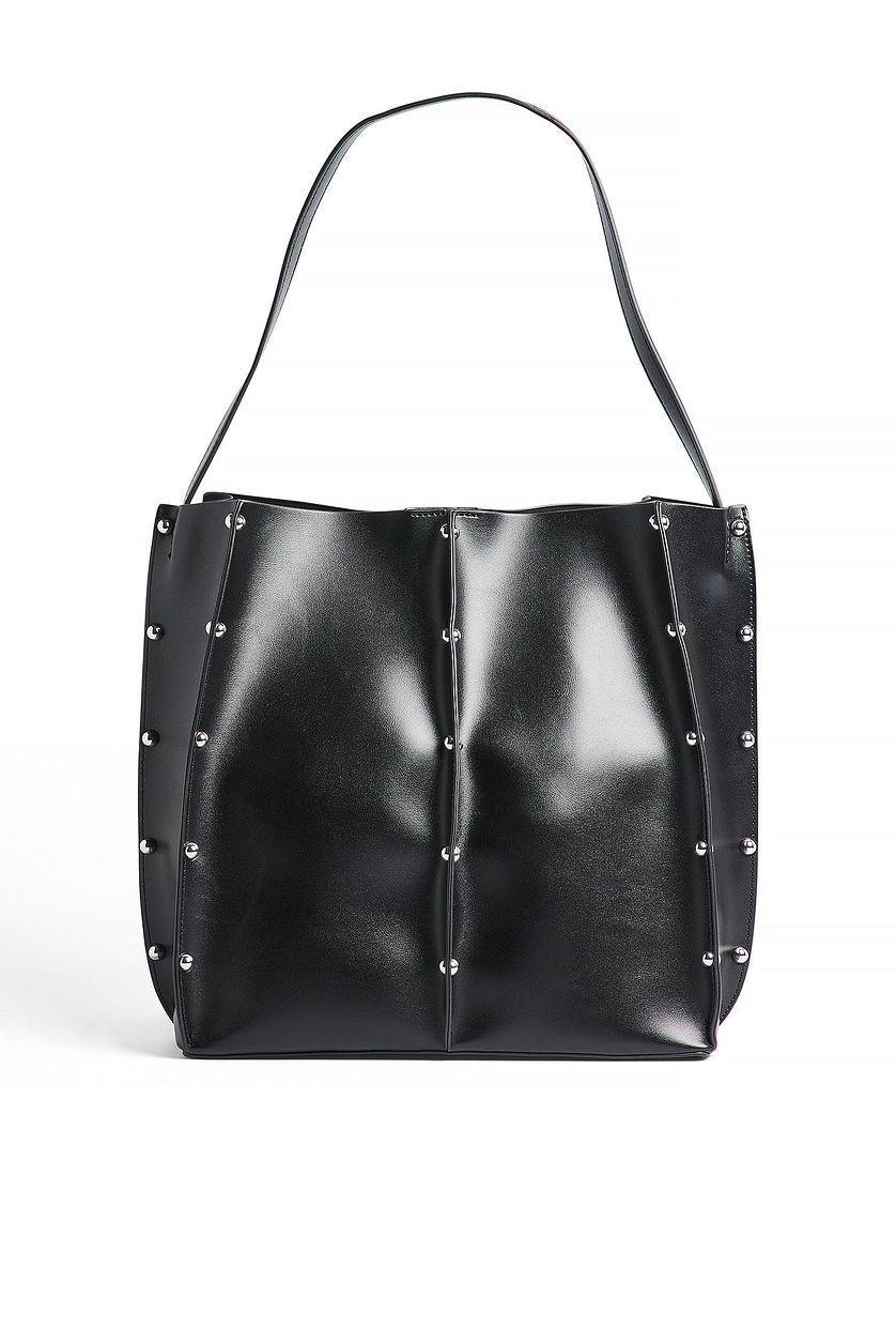 Studded Tote Bucket Bag Product Image