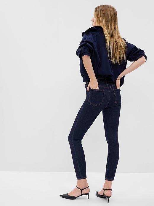 Mid Rise True Skinny Jeans Product Image