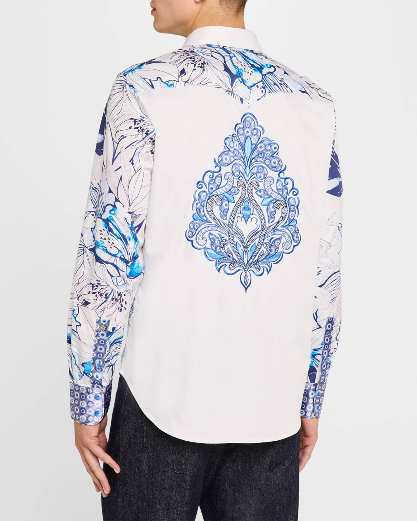Mens Limited Edition Floral Sport Shirt Product Image