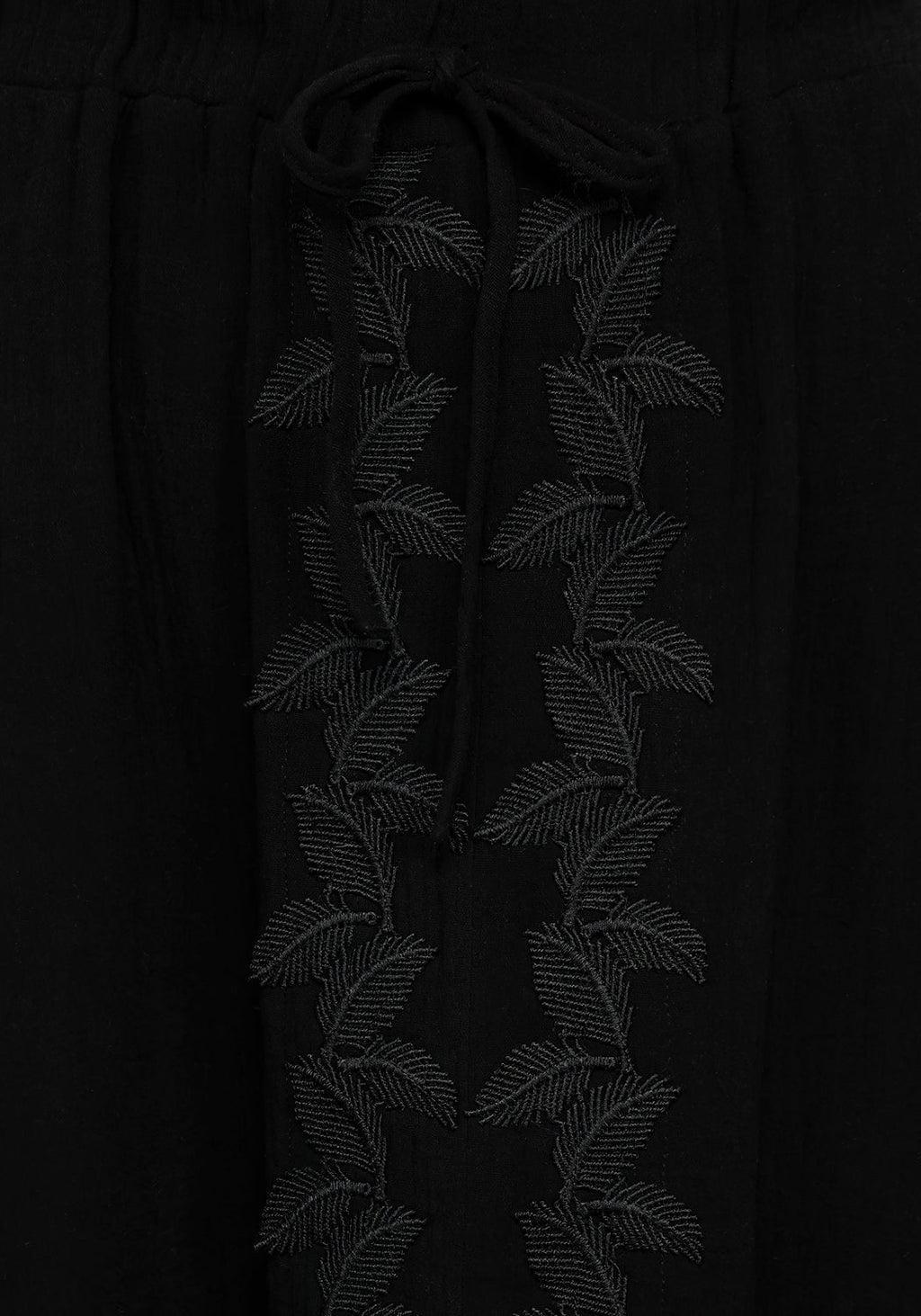 Vine Textured Midi Skirt Product Image