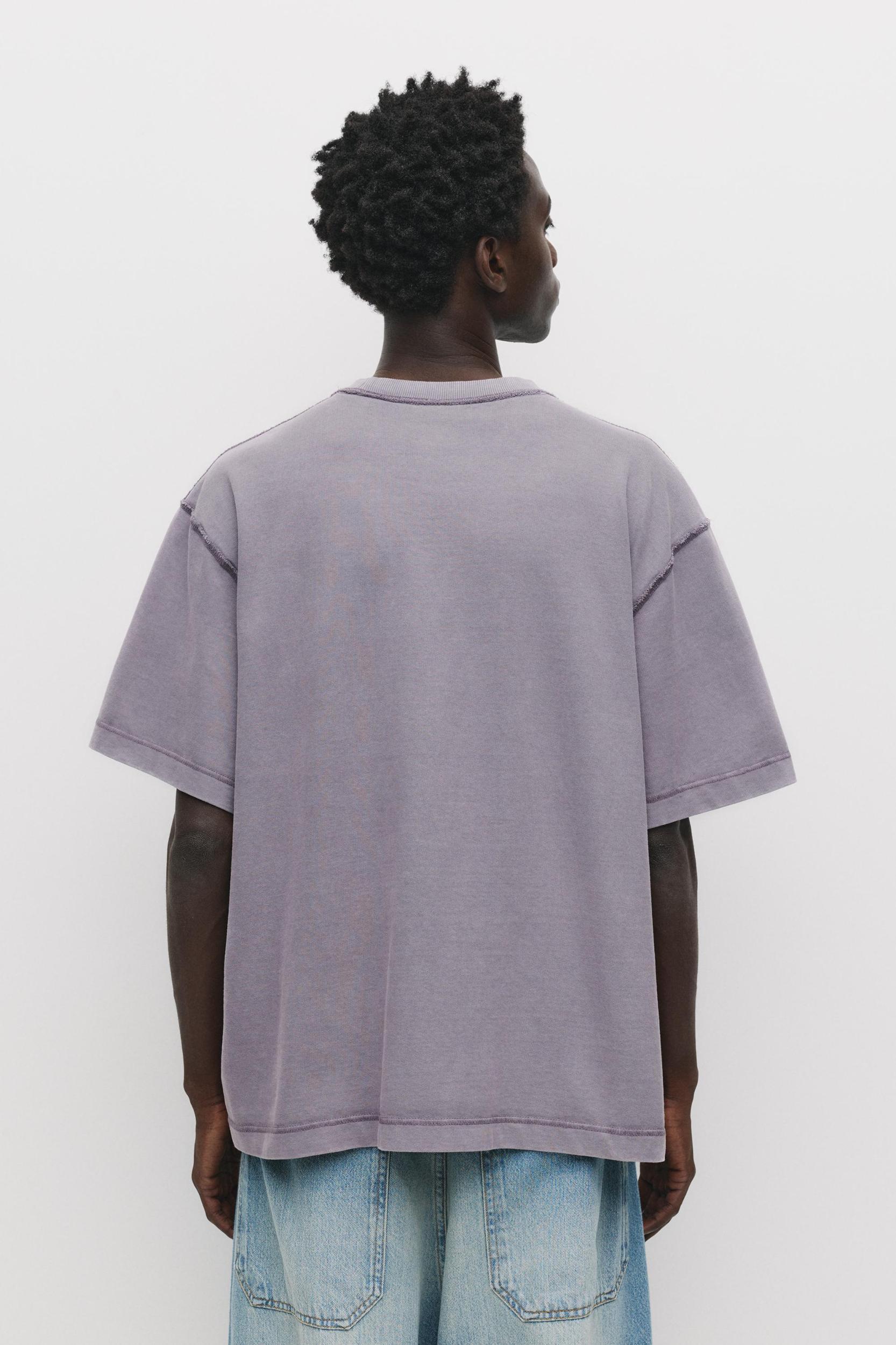 Soft-touch boxy-fit T-shirt Product Image