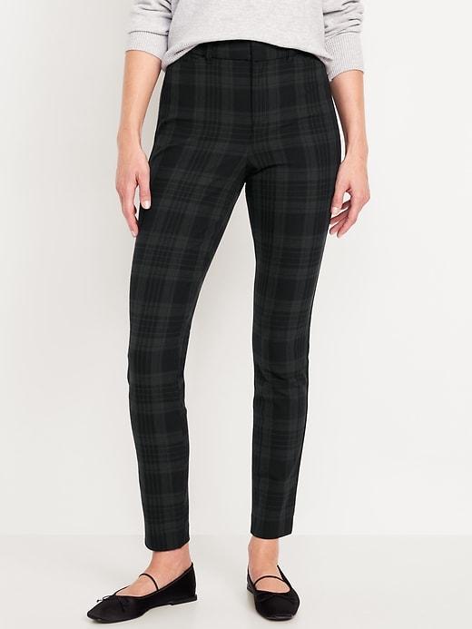 High-Waisted Pixie Skinny Ankle Pants Product Image