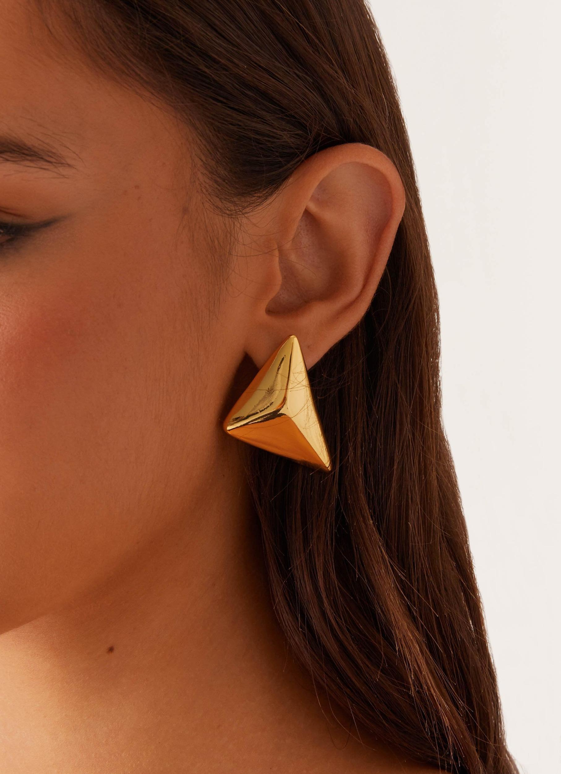 Carilynn Earrings - Gold Product Image